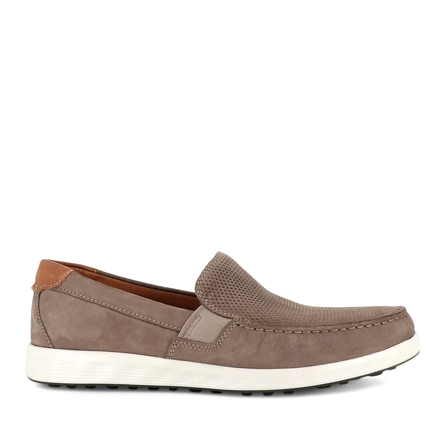 S LITE MOC M - WARM GREY/COGNAC NUBUCK