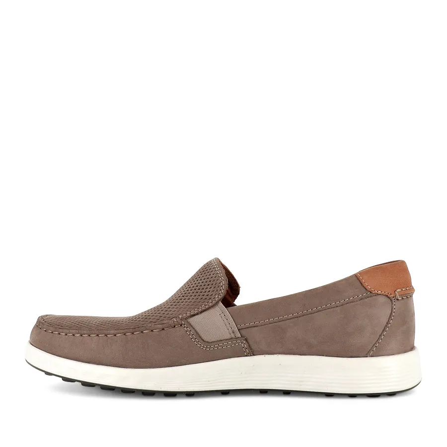 S LITE MOC M - WARM GREY/COGNAC NUBUCK