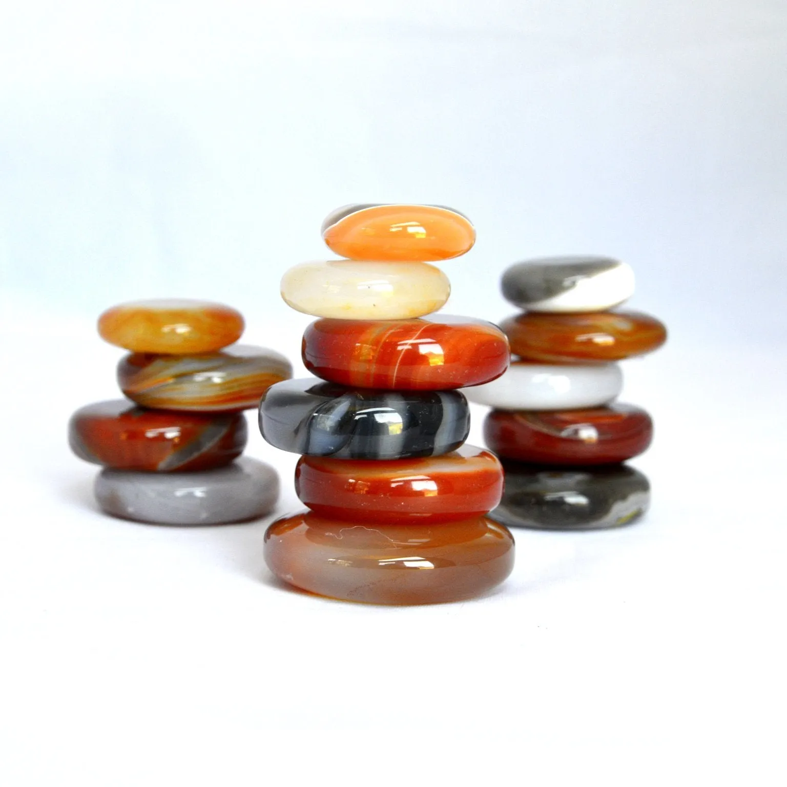 Spotted Carnelian Stacking Stone