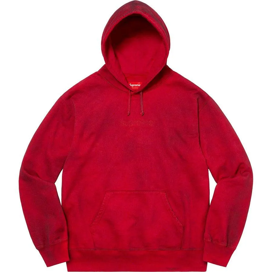 Supreme Spray Hooded Sweatshirt (Red)