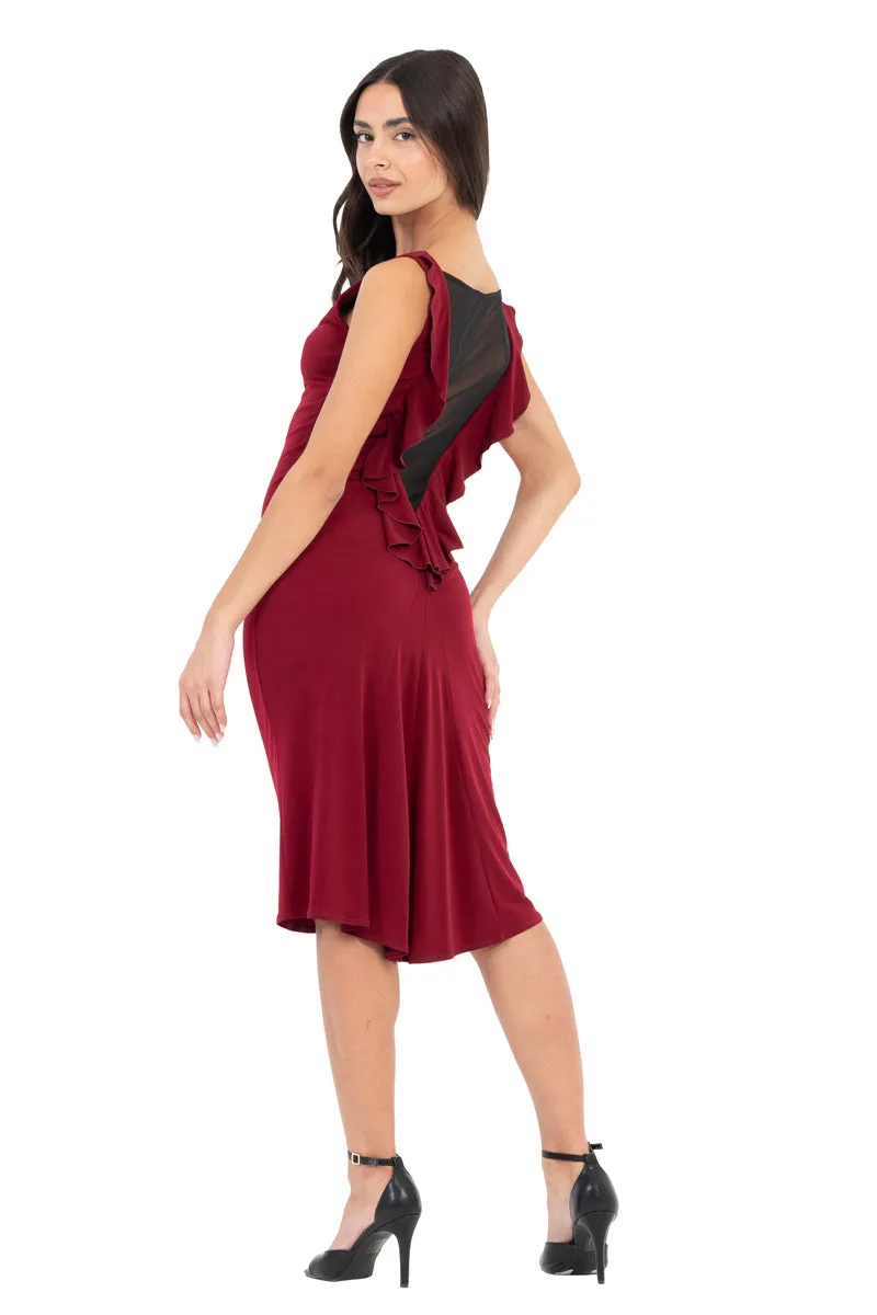 Tango Dress With Mesh Back