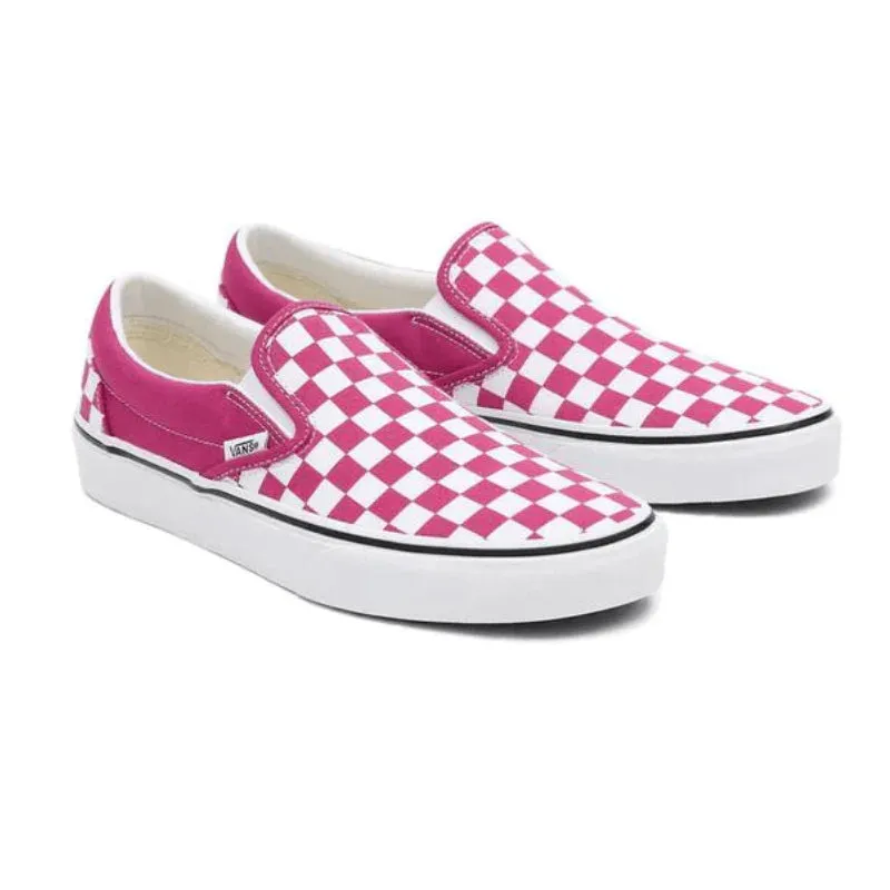 Vans Checkerboard Classic Slip-on Shoes - Men's